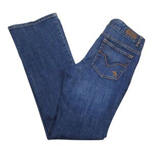 Harley-Davidson Womens Bootcut Jeans Size 6 Long Tall 33" Inseam